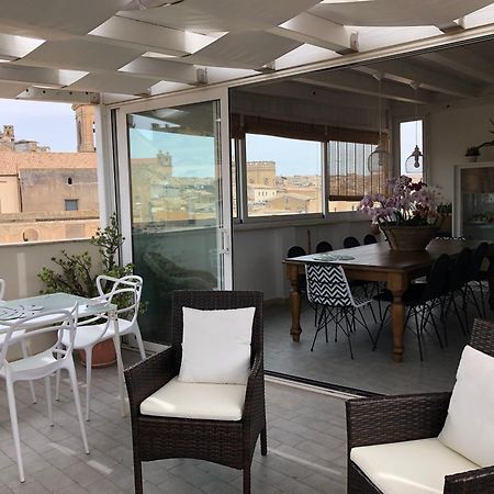 Ferienwohnung Attico Da Rosa Con Vista Spettacolare A 360 Gradi Caltagirone Exterior foto