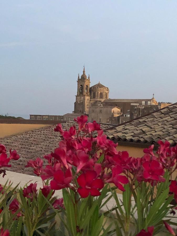 Ferienwohnung Attico Da Rosa Con Vista Spettacolare A 360 Gradi Caltagirone Exterior foto