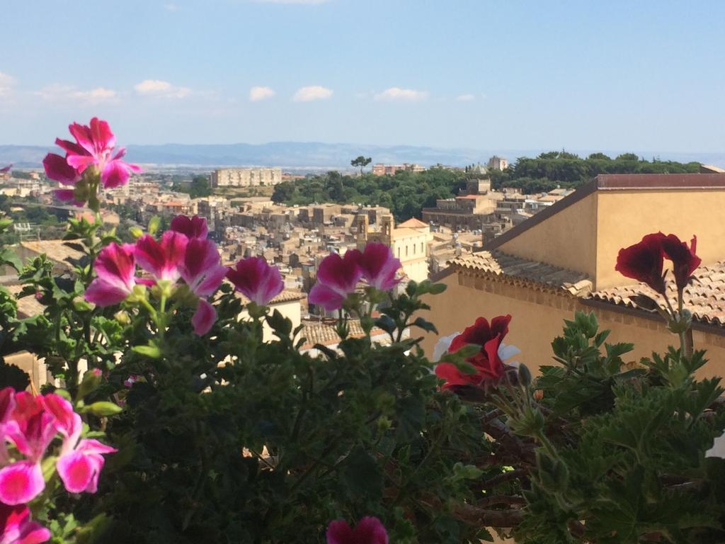 Ferienwohnung Attico Da Rosa Con Vista Spettacolare A 360 Gradi Caltagirone Exterior foto